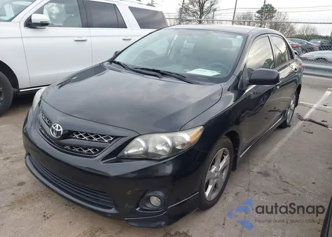 2013 Toyota Corolla S z USA, uszkodzony, nr VIN 5YFBU4EE0DP170041